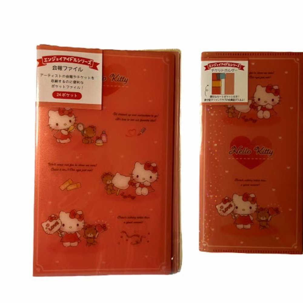 Sanrio Hello Kitty 24 pocket (limited Edition) Folder Set
